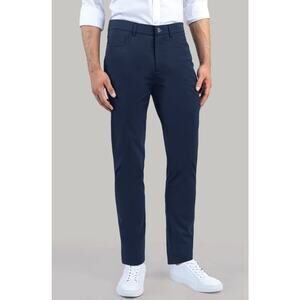 Twillory Men's Performance Five Pocket Pants Trousers 32x32 Navy Golf Casual